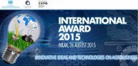 Premio internazionale UNIDO ITPO per EXPO 2015